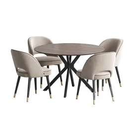 Dining Set Ralf Table Cliff Chair